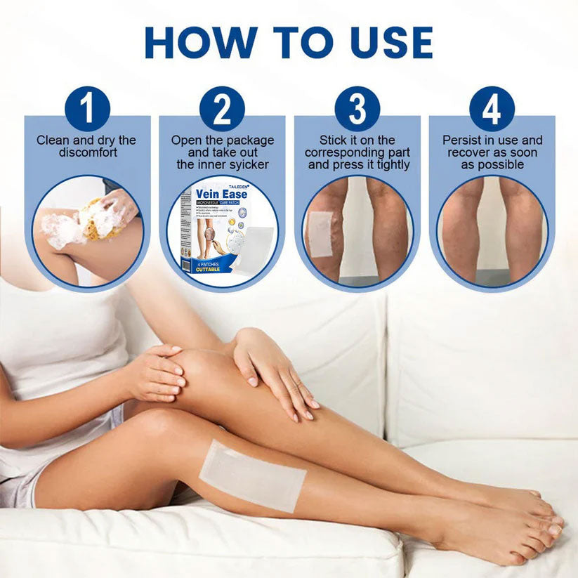 🇺🇸👨⚕️✅TAILEDEN® VeinEase Microneedle Care Patch⚡Instant Relief, Long-Term Results