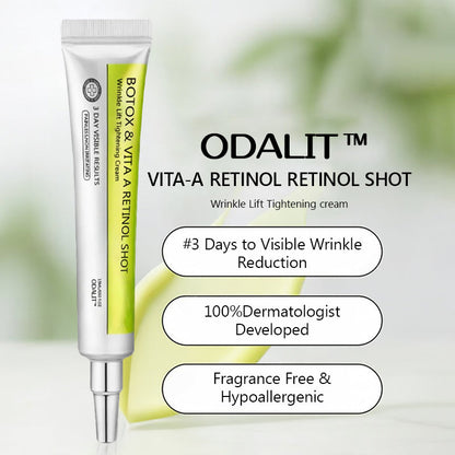 [🔥Last Day 70% OFF] ODALIT™ Botox & Retinol Shot - Eraser for Deep Wrinkles, Sagging Jowls & Puffy Eyes